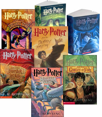 harry potter books collection. The Harry Potter Series � J.K.