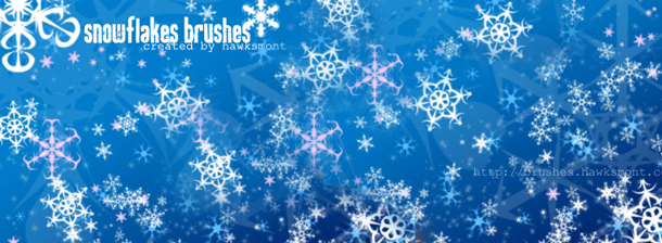 snowflakes brushes