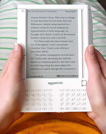 First Amazon Kindle model, 2007
