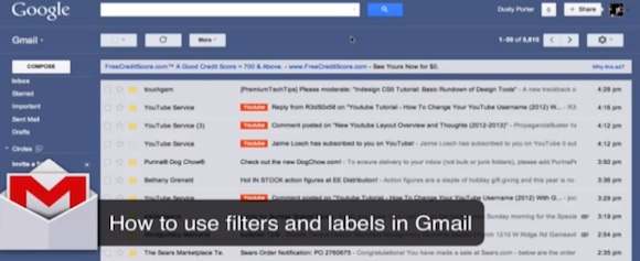 gmail filters labels