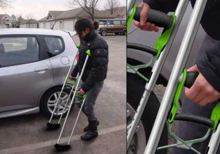 Collapsible Crutches
