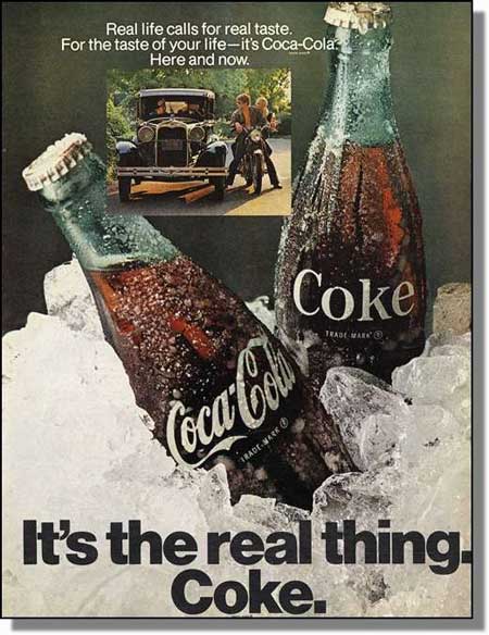 Coca Cola: It's The Real Thing