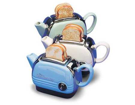 Toaster + Teapot
