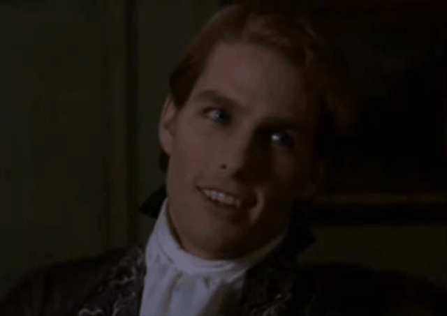 Screenshot of Tom Cruise as Lestat