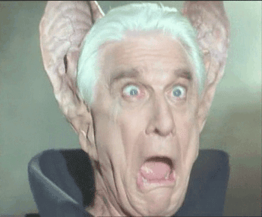 Leslie Nielsen as Dracula - Credit: Autumnnn (via Flickr)