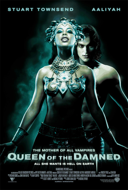 Queen of the Damned movie poster - Credit: Warner Bros.