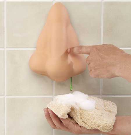 Disgusting soap dispenser