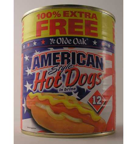 Canned Hot Dogs