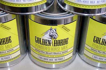 Canned Horse Milk