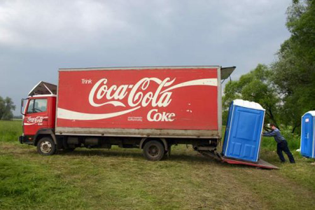 Coca Cola Truck Fail