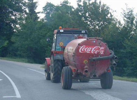 Coca Cola Truck Fail