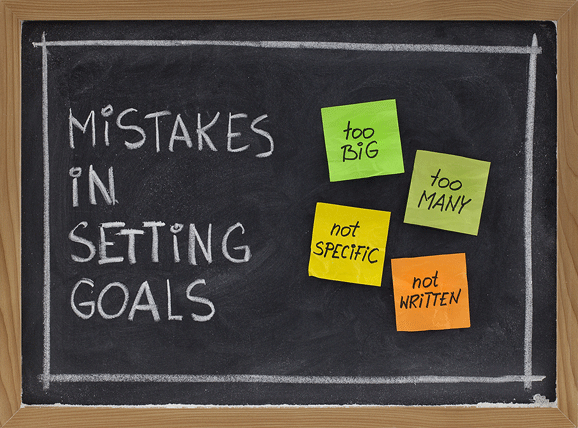 goal setting mistakes