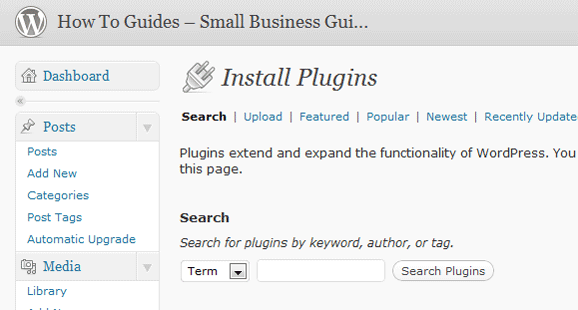 find wordpress plugins