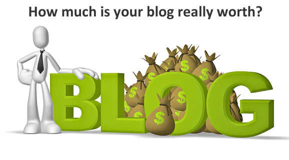 how much is your blog worth