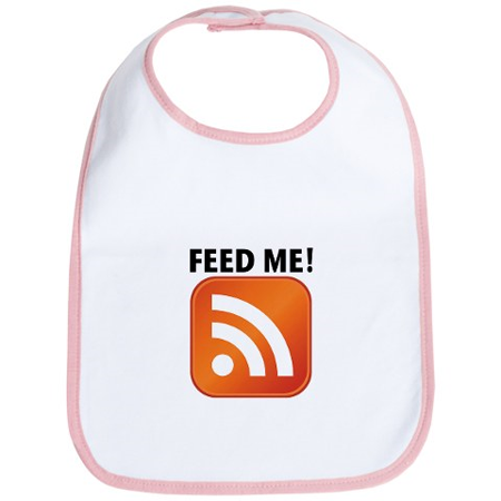 Feed Me RSS icon Bib