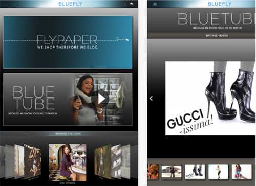 Bluefly for iPad