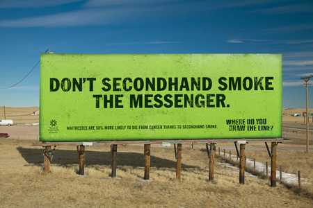 Anti-smoking ad campaign
