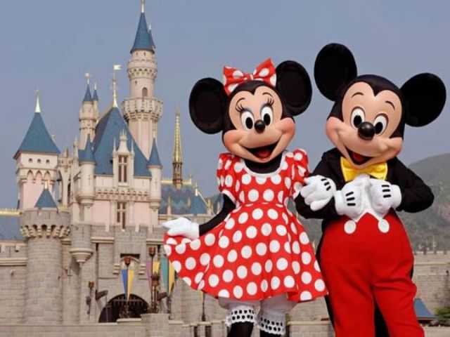 Mickey And Minnie Mouse
