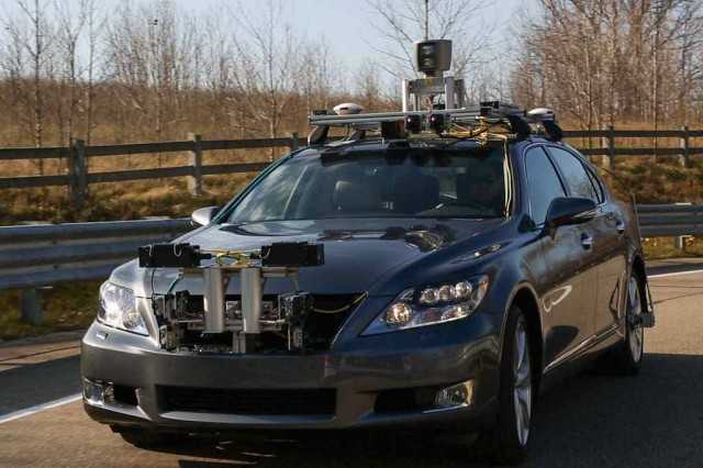 Photo of Toyota car that drives itself