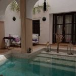 Pool in the Dar Charkia hotel, Marrakech