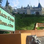 External view of the Magic Castle Hotel, Hollywood