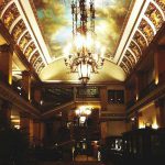Lobby in the Pfister Hotel, Milwaukee
