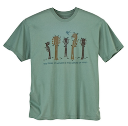 Nature of Music Organic T-Shirts