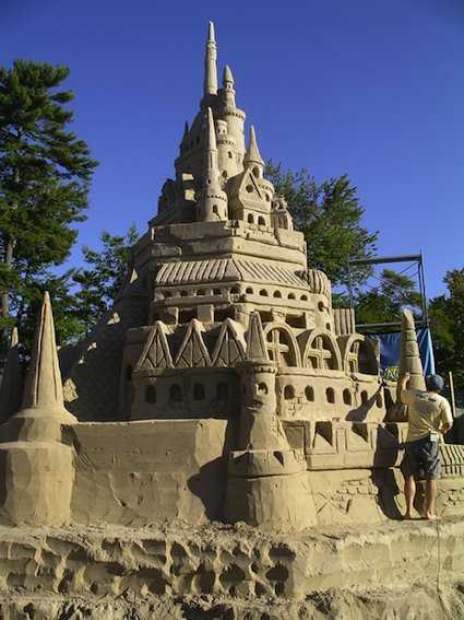 World tallest sand castle