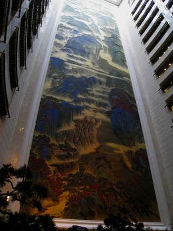 largest silk painting
