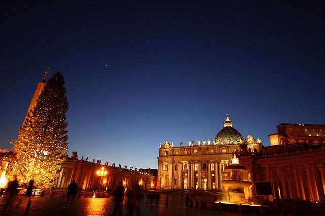 Vatican City at Christmas