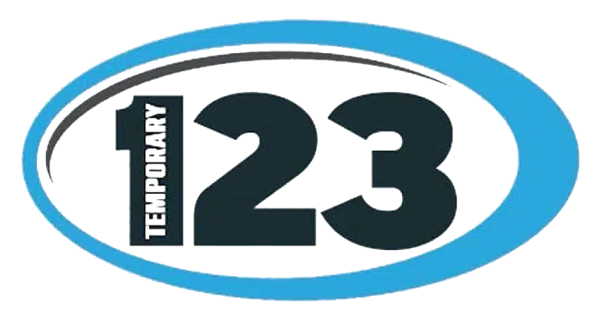 Temporary Kitchens 123 logo