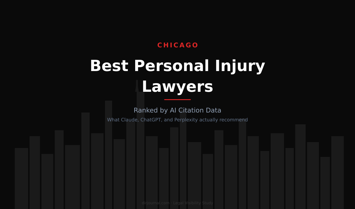 Best Personal Injury Lawyers in Chicago: Ranked by AI Citation Data
