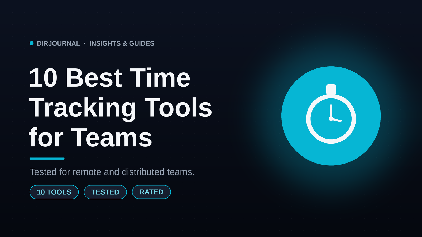 10 Best Time Tracking Tools for Teams (2026)