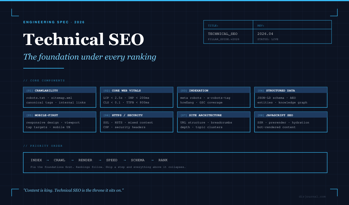 Technical SEO Beyond Keywords: Schema, Semantic Web & Design That Ranks