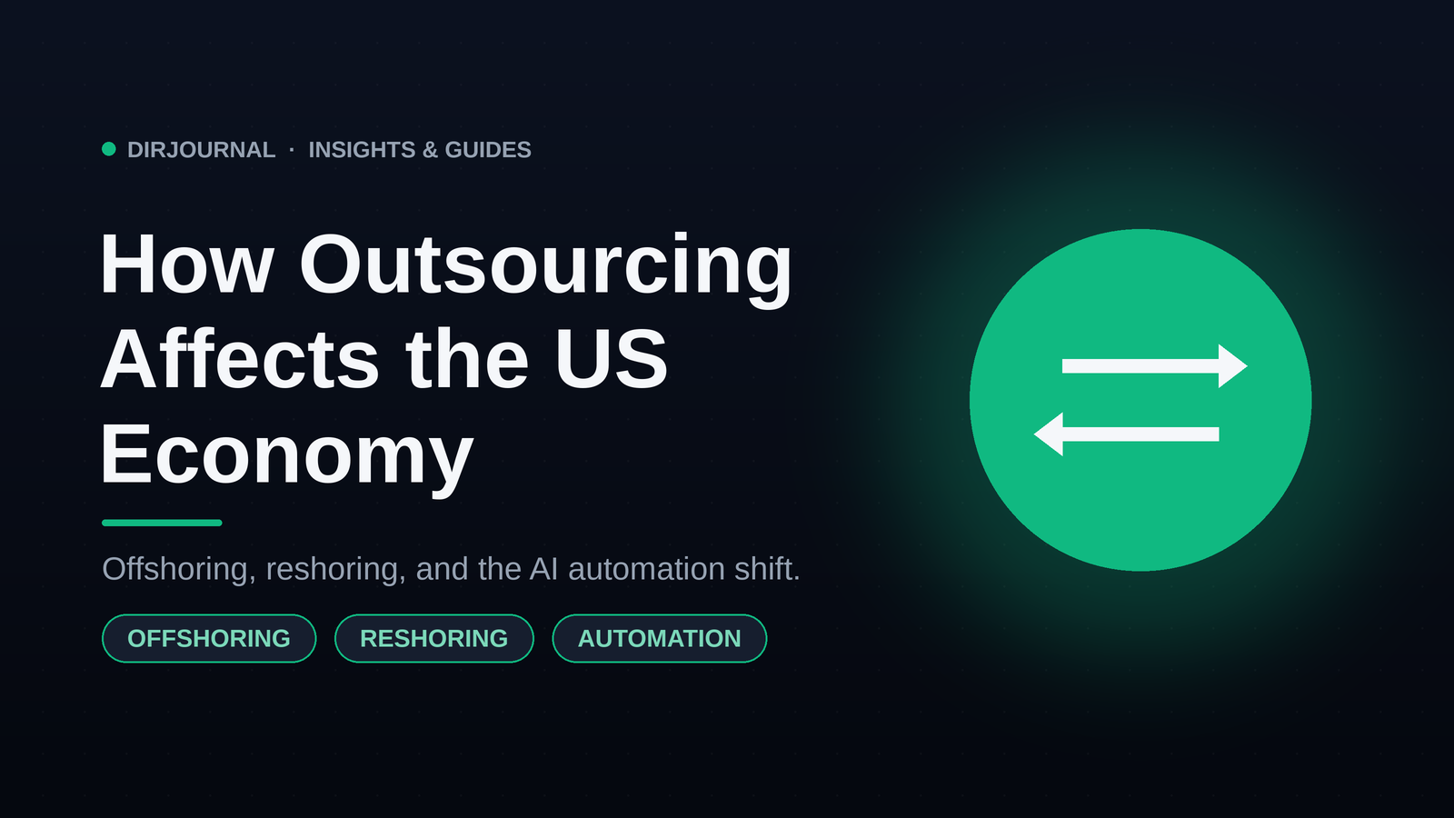 How Outsourcing Affects the US Economy (2026 Update)
