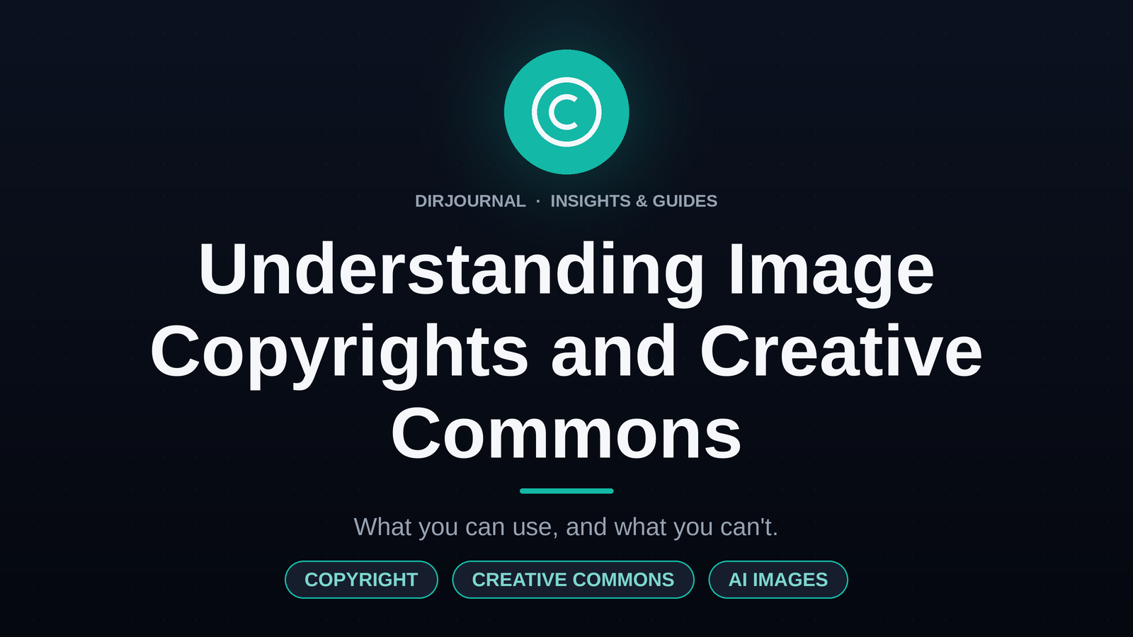 Understanding Image Copyrights and Creative Commons (2026)