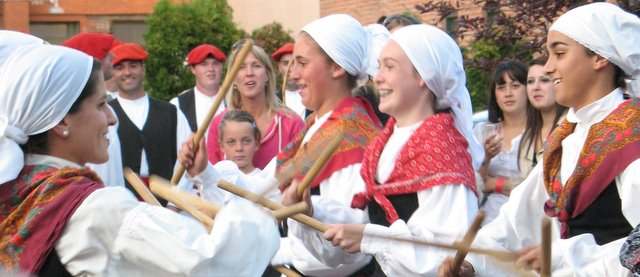 Dancers at Boise Basque festival.