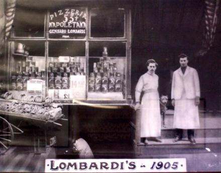 Lombardi's - the first pizza parlor in the U.S.