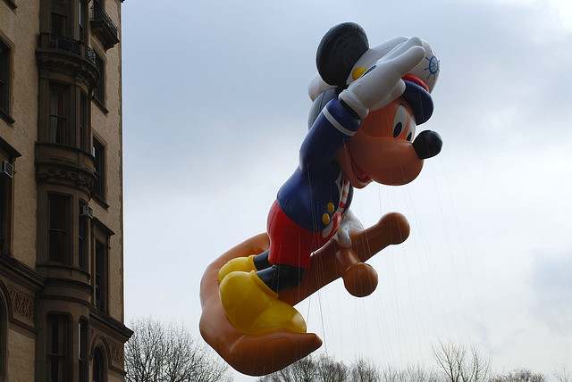 Mickey Mouse Parade Float