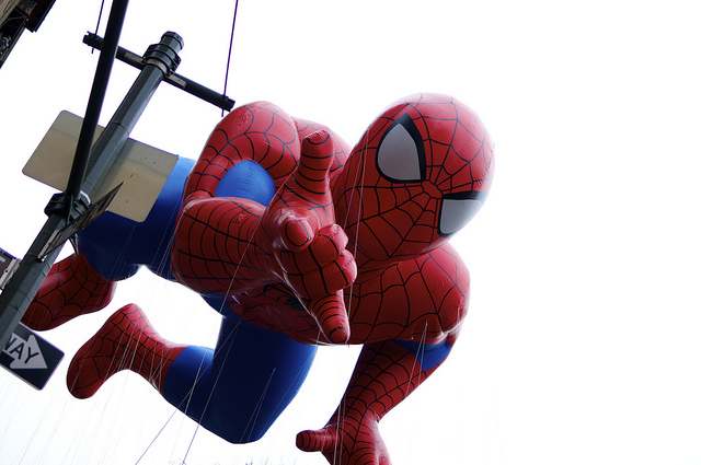 Spiderman Parade Float