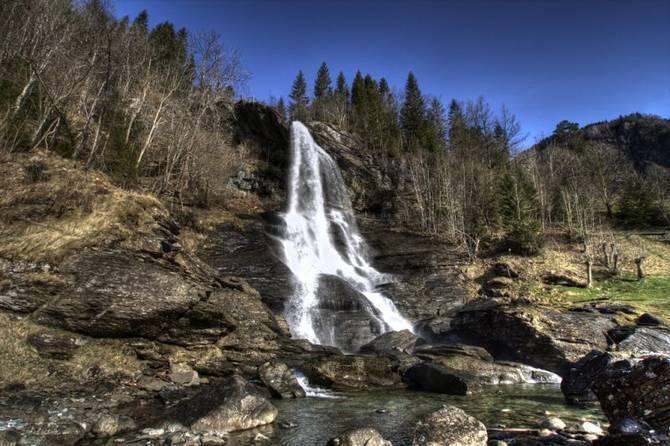 Steinsdalsfossen_waterfall_by_bjornhb