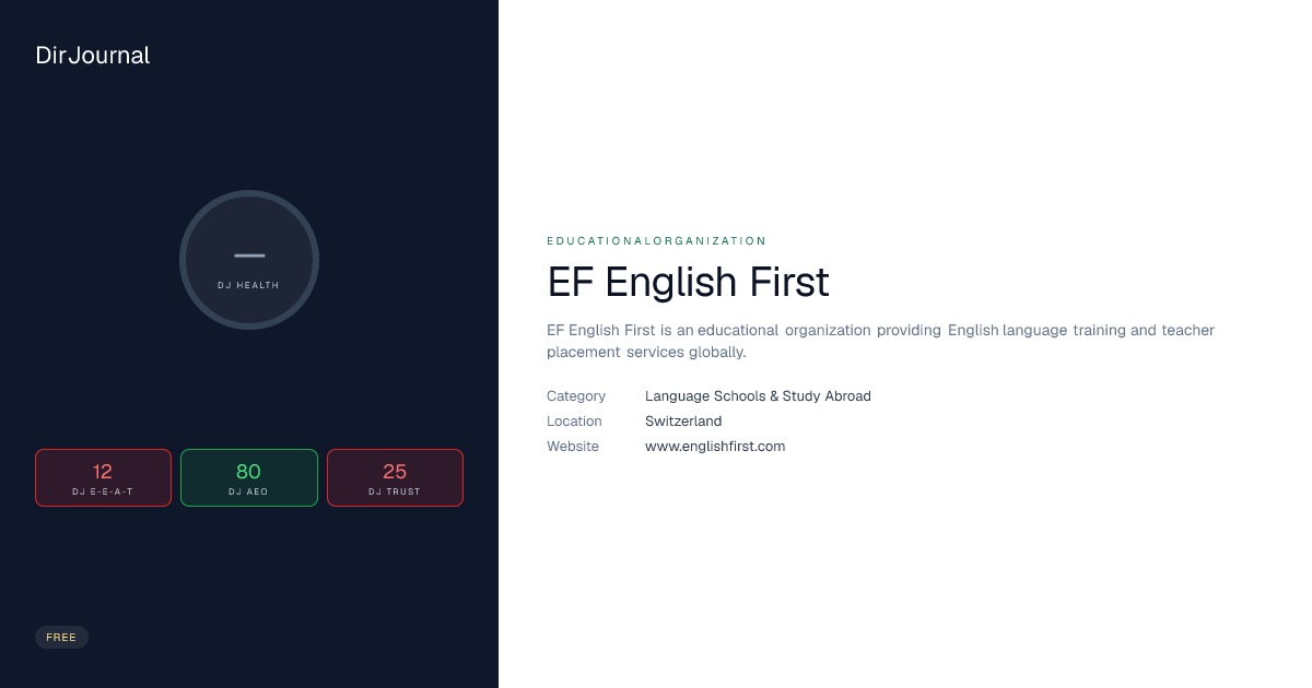 EF English First: Language Schools & Study Abroad in Switzerland ...