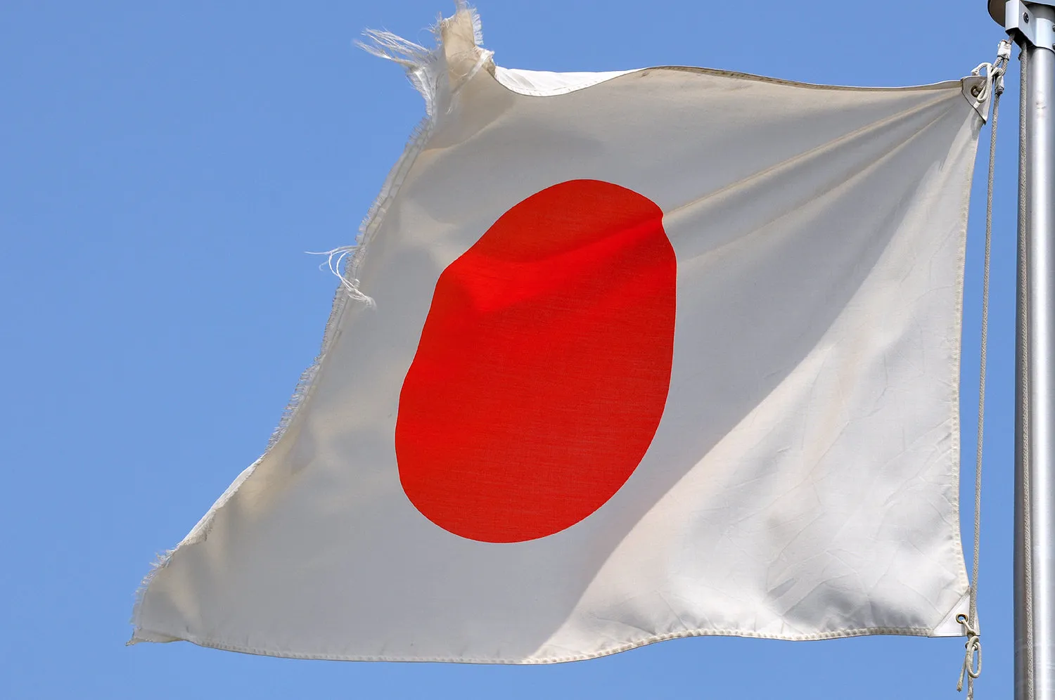 The national flag of Japan, the Hinomaru