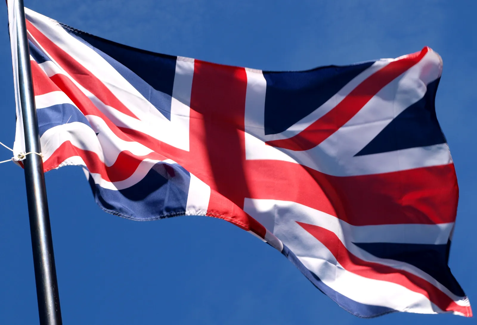 The Union Jack — the national flag of the United Kingdom